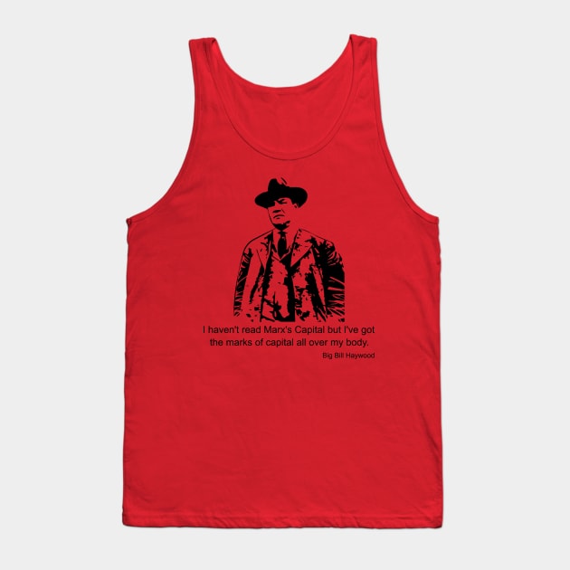 Big Bill Haywood Quote Tank Top by Voices of Labor